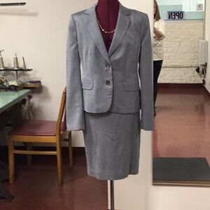 Gray Suit Skirt and jacket